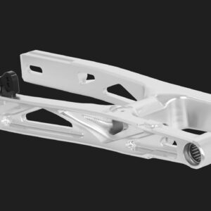 TALON Extended Swingarm KTM SX50 2020- Silver/Musta
