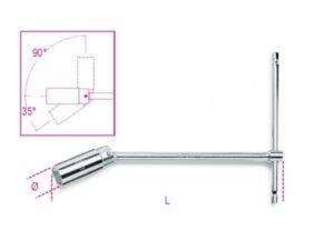 BETA 957 16-T-Handle Spark Plug Wrenches