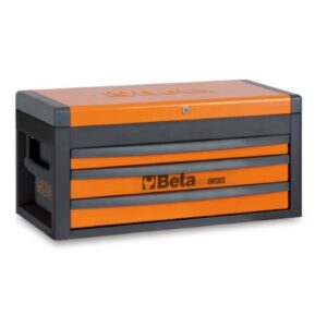 BETA Rsc22-O-Portable Tool Chest 3 Drawers Orange