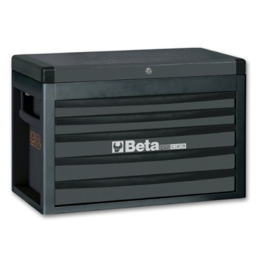 BETA Rsc23-A-Portable Tool Chest 5 Drawers Black