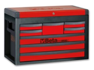 BETA Rsc23C-R-Portable Tool Chest 8 Drawers Red