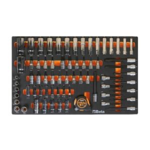BETA M125-Soft Thermoform. Tray With 68 Tools