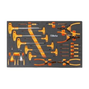 BETA M62-Soft Thermoformed Tray With 21 Tools