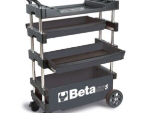 BETA C27S-G-Folding Tool Trolley Grey