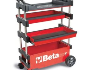 BETA C27S-R-Folding Tool Trolley Red