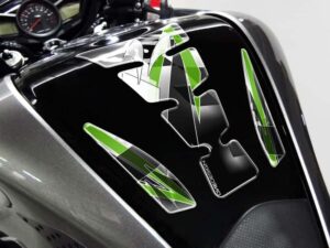 Puig Tank Pad Wings Kawasaki C/Black-Green