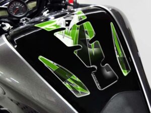Puig Tank Pad Mod.Wings Kawasaki C/Green-Black