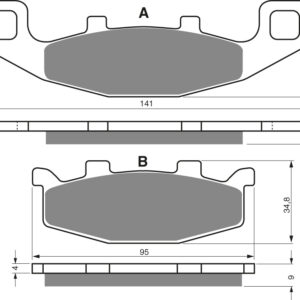 GOLDFREN Jarrupalat 013 Ceramic carbon AD