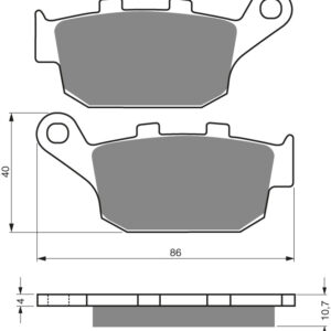 GOLDFREN Jarrupalat 020 Ceramic carbon AD