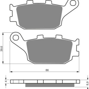 GOLDFREN Jarrupalat 021 Ceramic carbon AD