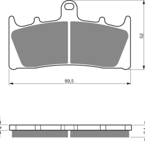 GOLDFREN Jarrupalat 039 Ceramic carbon AD