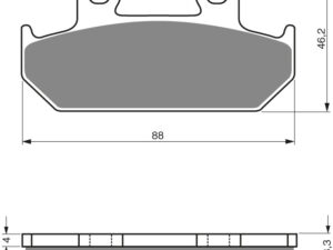 GOLDFREN Jarrupalat 051 Ceramic carbon AD