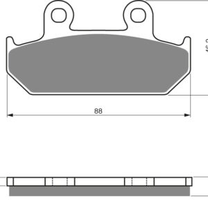 GOLDFREN Jarrupalat 051 Ceramic carbon AD