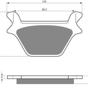 GOLDFREN Jarrupalat 056 Ceramic carbon AD