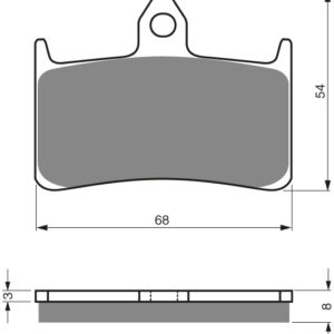 GOLDFREN Jarrupalat 069 Ceramic carbon AD