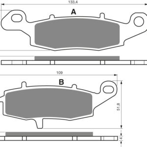 GOLDFREN Jarrupalat 124 Ceramic carbon AD