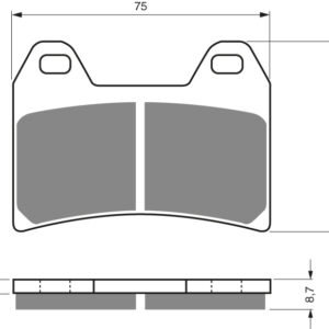 GOLDFREN Jarrupalat 141 Ceramic carbon AD
