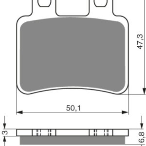 GOLDFREN Jarrupalat 211 Ceramic carbon AD