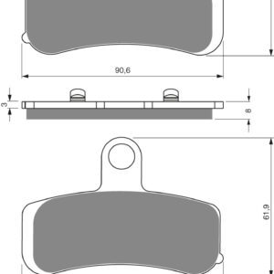 GOLDFREN Jarrupalat 275 Ceramic Carbon S3