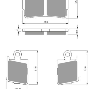 GOLDFREN Jarrupalat 298 Ceramic Carbon AD
