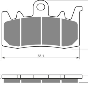 GOLDFREN Jarrupalat 328 Ceramic Carbon S3