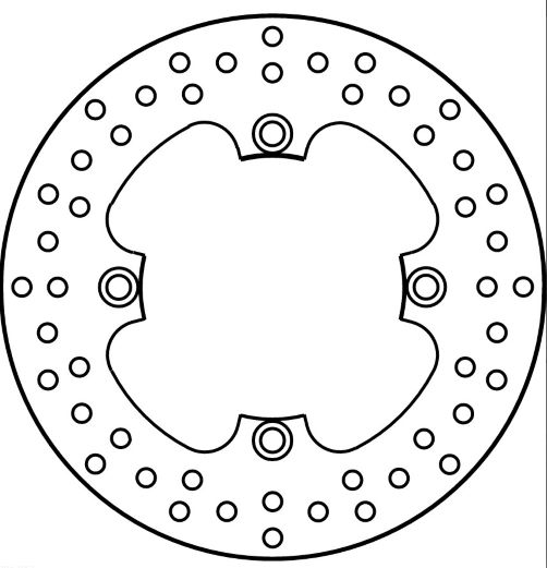 GOLDFREN Jarrulevy yd239,8 hd135,2 id115,9 t5,4