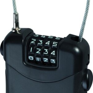 Abus Lukitusvaijeri 2502 Combiflex, 85 cm 2502/85