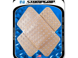 Stompgrip Universal Quadrilateral Tank Grips - Super Volcano : Clear