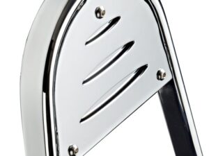 Comfort slotted back plate Chrome