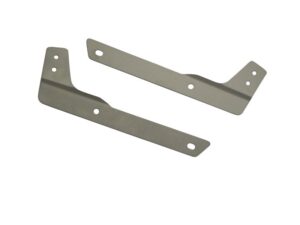 Highway Hawk SISSYBAR BRACKETS ONLY BLACK