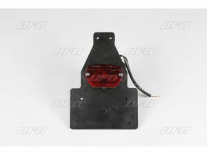 UFO Takalokasuoja valolla veteran Musta