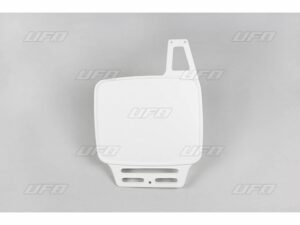 UFO Etunumerokilpi veteran MX/Enduro 79-89 Valkoinen