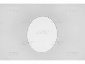 UFO Etunumerokilpi veteran MX/Enduro 1970 Valkoinen