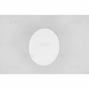 UFO Etunumerokilpi veteran MX/Enduro 1970 Valkoinen