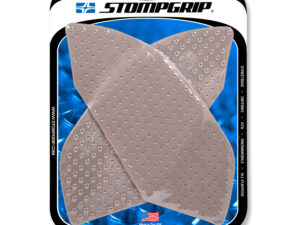 Stompgrip Street Bike Tank Grips - Volcano - 0075 : Clear