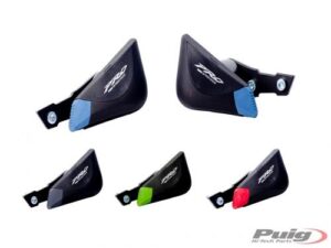 Puig Rubber Ends By Pair Fr.Sliders Pro C/Red