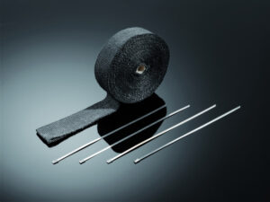 Highway Hawk exhaust wrap, black