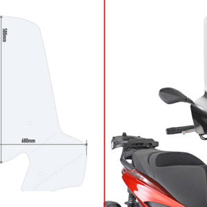 Givi WINDSCREEN PIAGGIO BEVERLY 300 HPE 2021