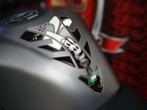 Puig Tank Pad Future Kawasaki C/Silver
