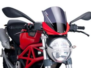 Puig Racing Screen Semic.Orig.Monster 696/796/1100 Dark