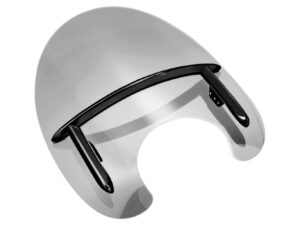 Windshield De Luxe for Telescopic forks 47-50 mm Gloss Black