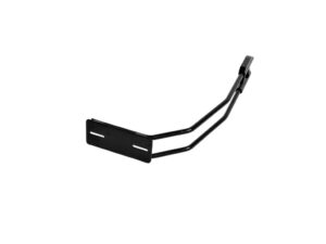 Rear Tire Licenseplate Holder Black