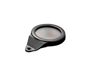 Tax Disc Holder Round Black