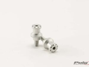 Puig Spools By Pair Hi-Tech Parts Diam.10Mm C/Silver