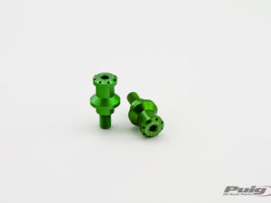 Puig Spools By Pair Hi-Tech Parts Diam.10Mm C/Green