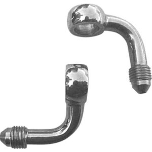 Goodridge Banjoliitin 90° SS