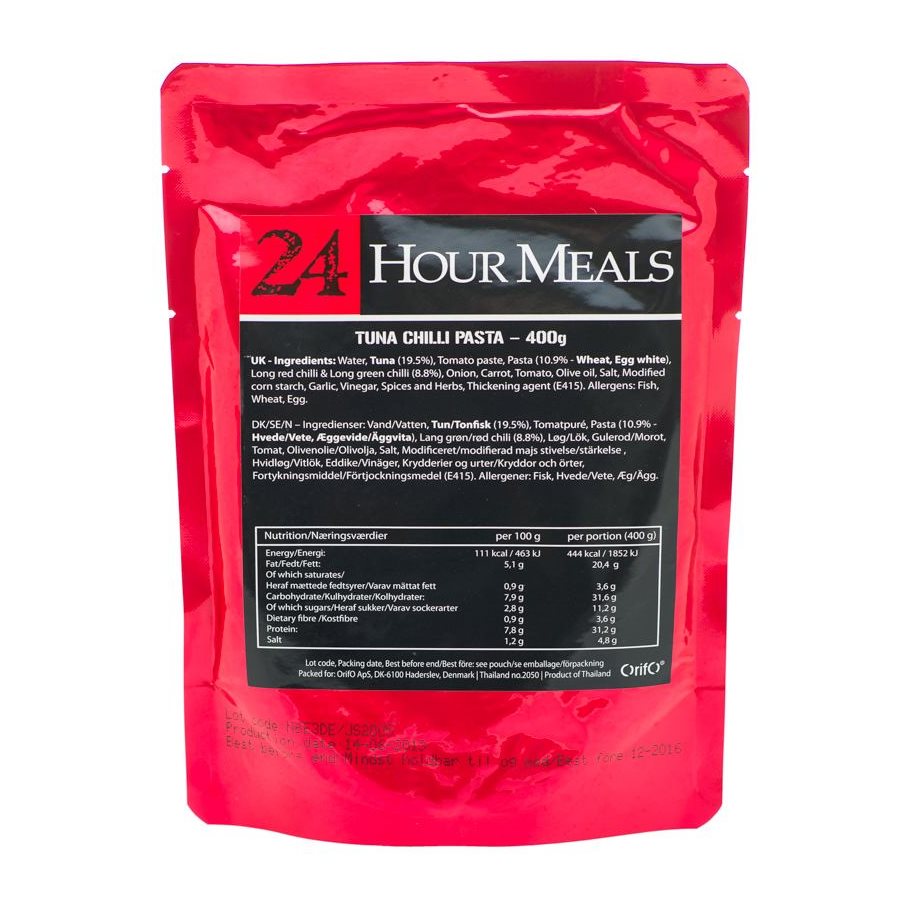 24H Meals Toninikala-chili pasta