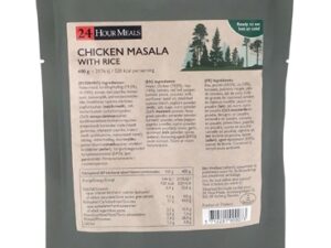 24H Meals Kana Massala riisillä