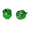 Puig Short Bar End Kawasaki C/Green