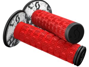 SCOTT Grip Mellow + Donut neon red/black